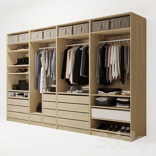 wardrobe5 3DS Max Model - thumbnail 2