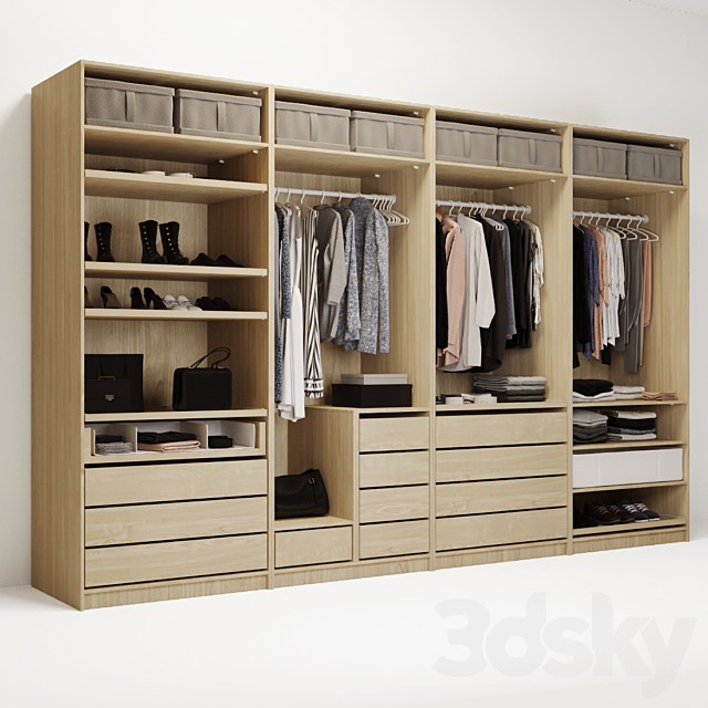 wardrobe5 3DS Max Model - thumbnail 3