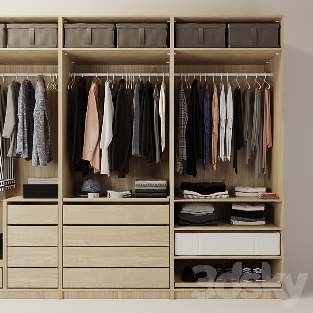 wardrobe5 3DS Max Model - thumbnail 4