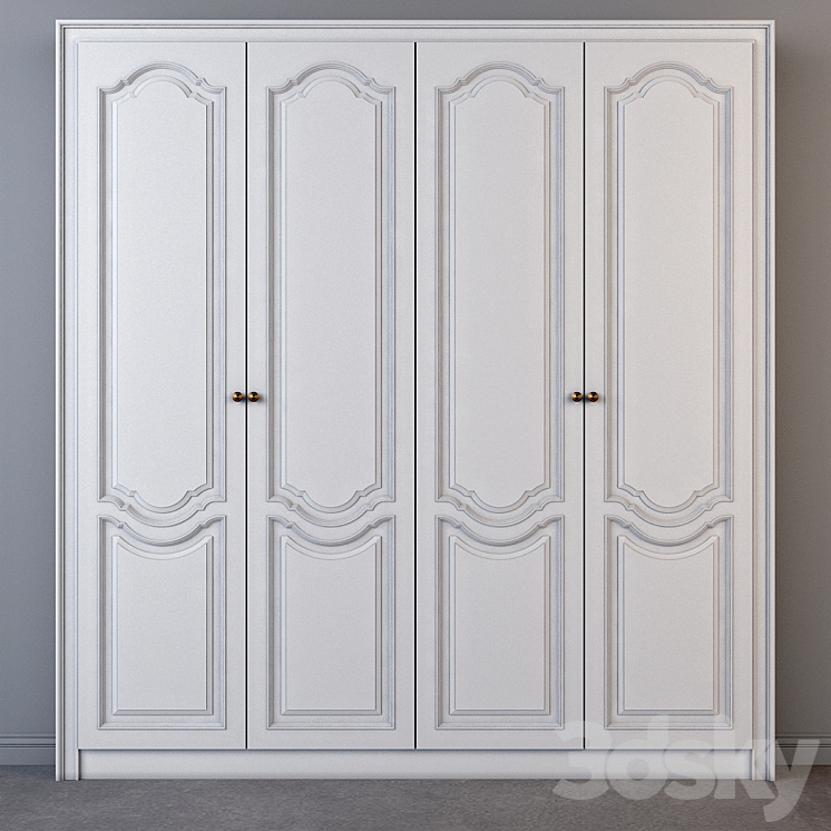 Wardrobe_034 3DS Max Model - thumbnail 1