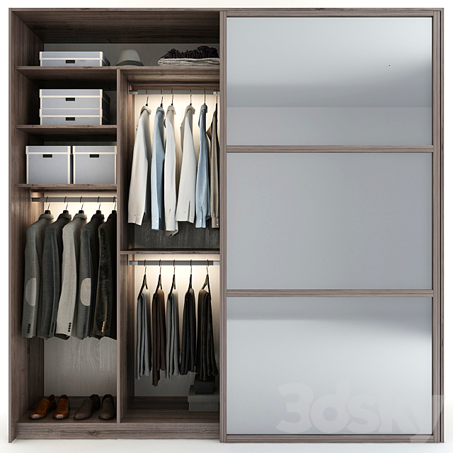 Wardrobe_06 3ds Max - thumbnail 1