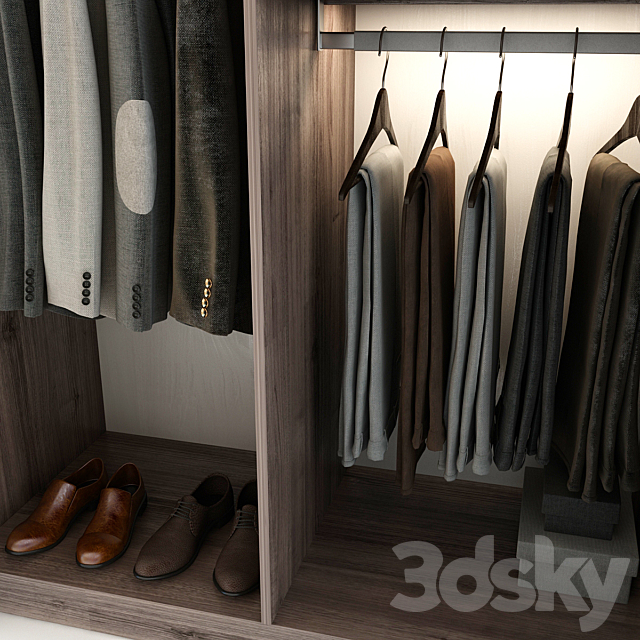 Wardrobe_06 3ds Max - thumbnail 2