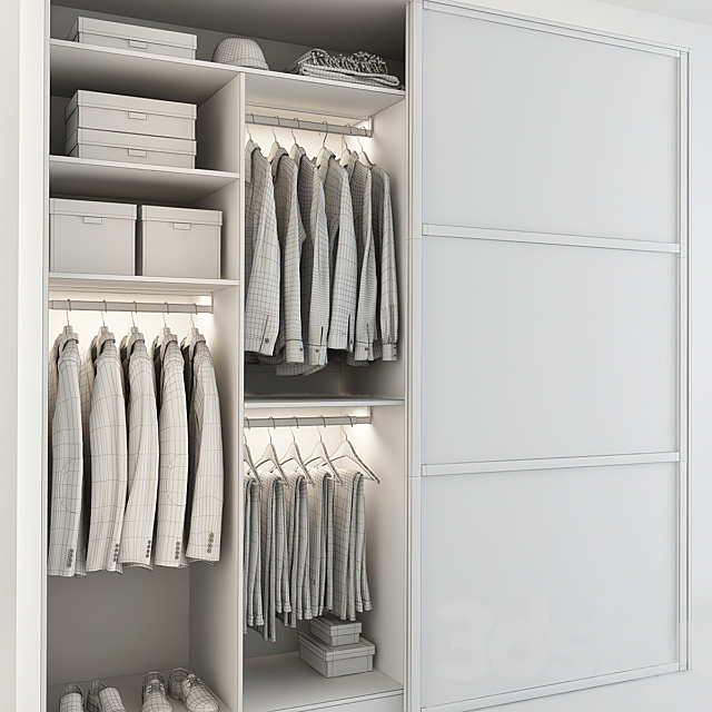 Wardrobe_06 3ds Max - thumbnail 3