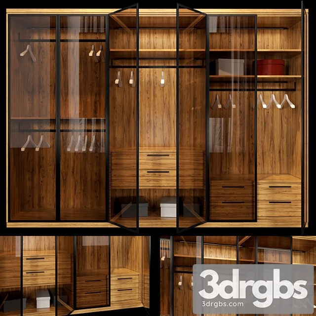 Wardrobe_1 3dsmax Download - thumbnail 1