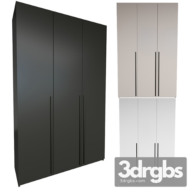 Wardrobes Lorena 3dsmax Download - thumbnail 1