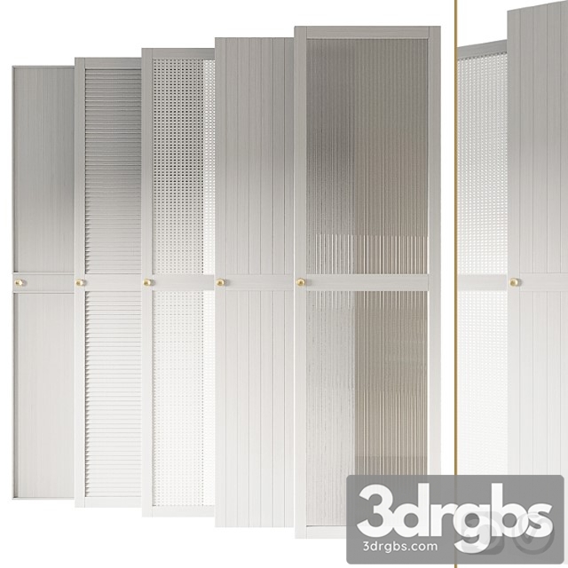 Waredrobe light doors collection 3dsmax Download - thumbnail 1