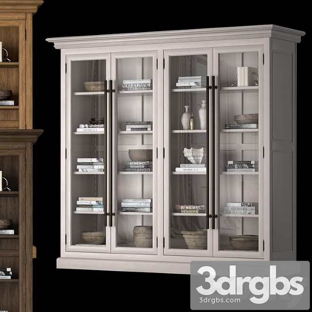 Wide cabinet 20th c 3dsmax Download - thumbnail 1