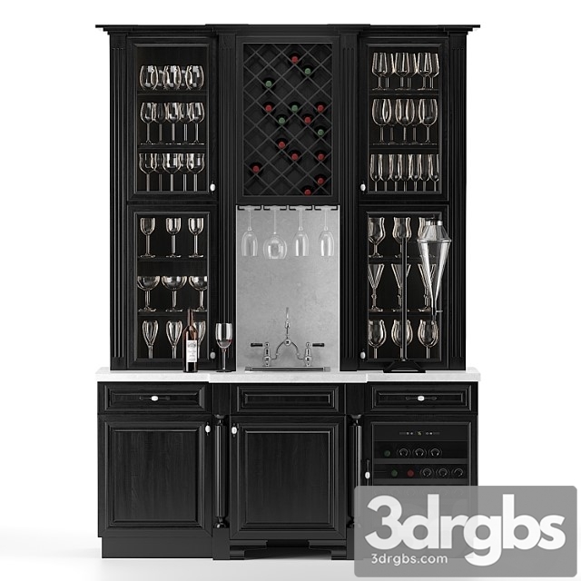 Wine cabinet with sink - thumbnail 1