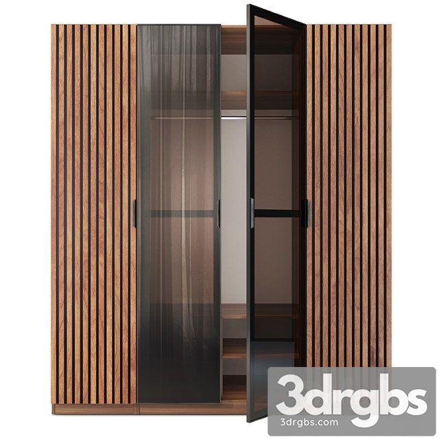 Zafira wardrobe for clothes. wardrobe by medusa home 3dsmax Download - thumbnail 1