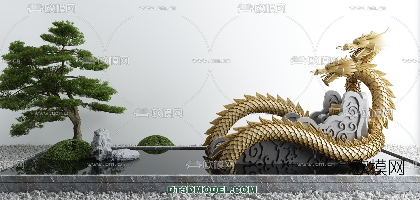 GARDEN DECOR – VRAY / CORONA – 3D MODEL – 3254 - thumbnail 1