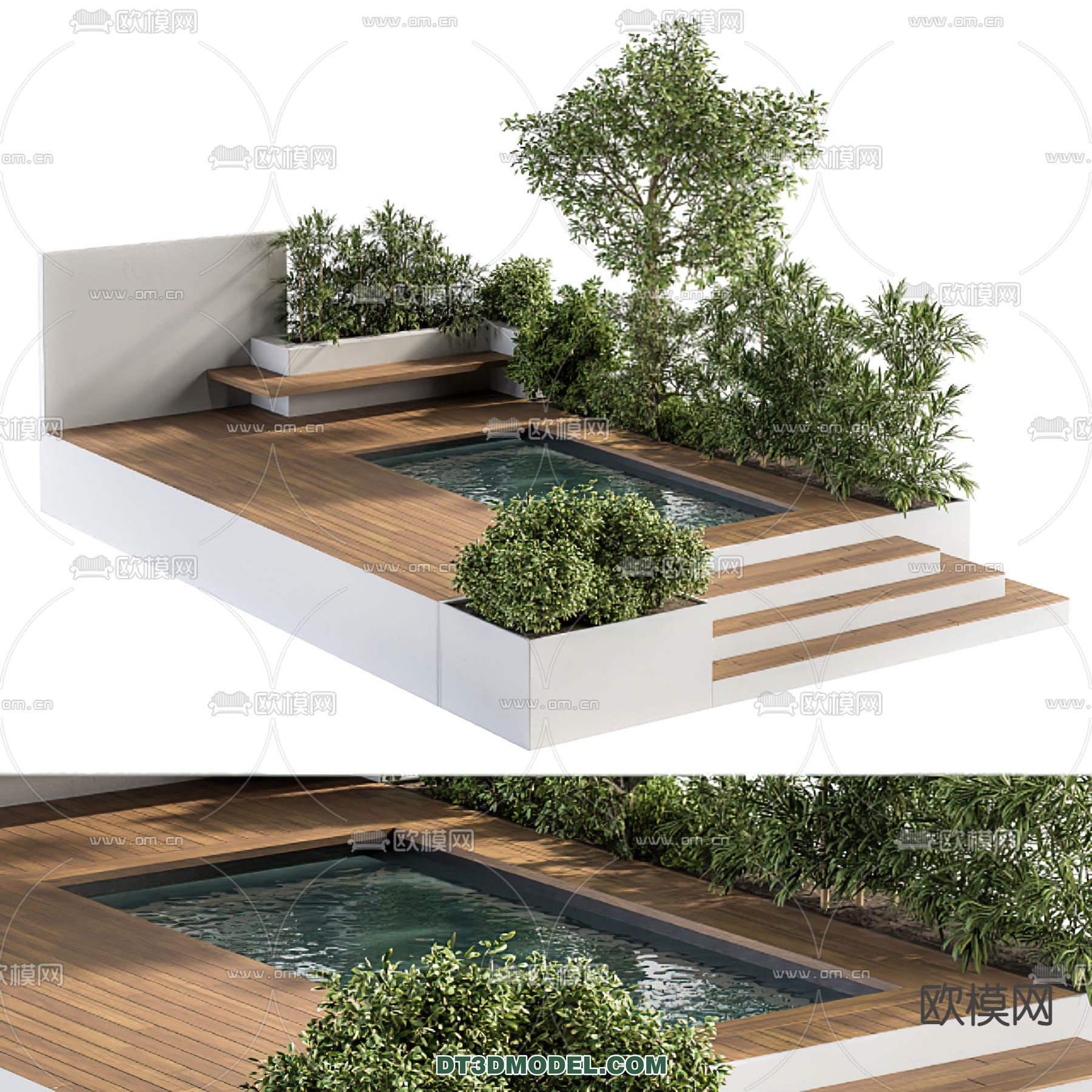 GARDEN DECOR – VRAY / CORONA – 3D MODEL – 3260 - thumbnail 1