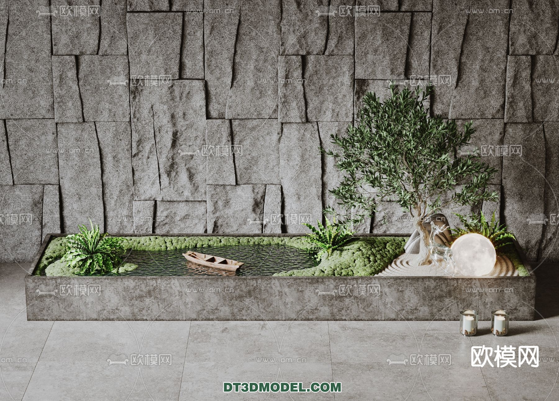 GARDEN DECOR – VRAY / CORONA – 3D MODEL – 3261 - thumbnail 1