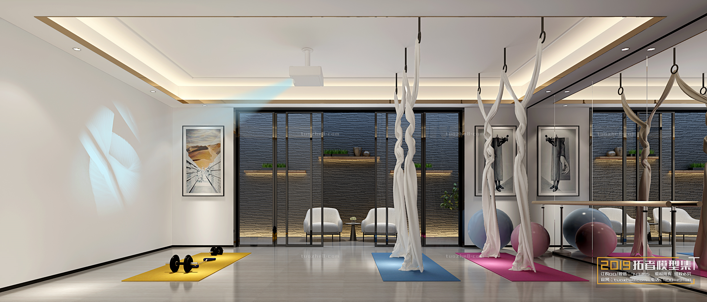 Extension Interior – FITNESS YOGA – 009 - thumbnail 1