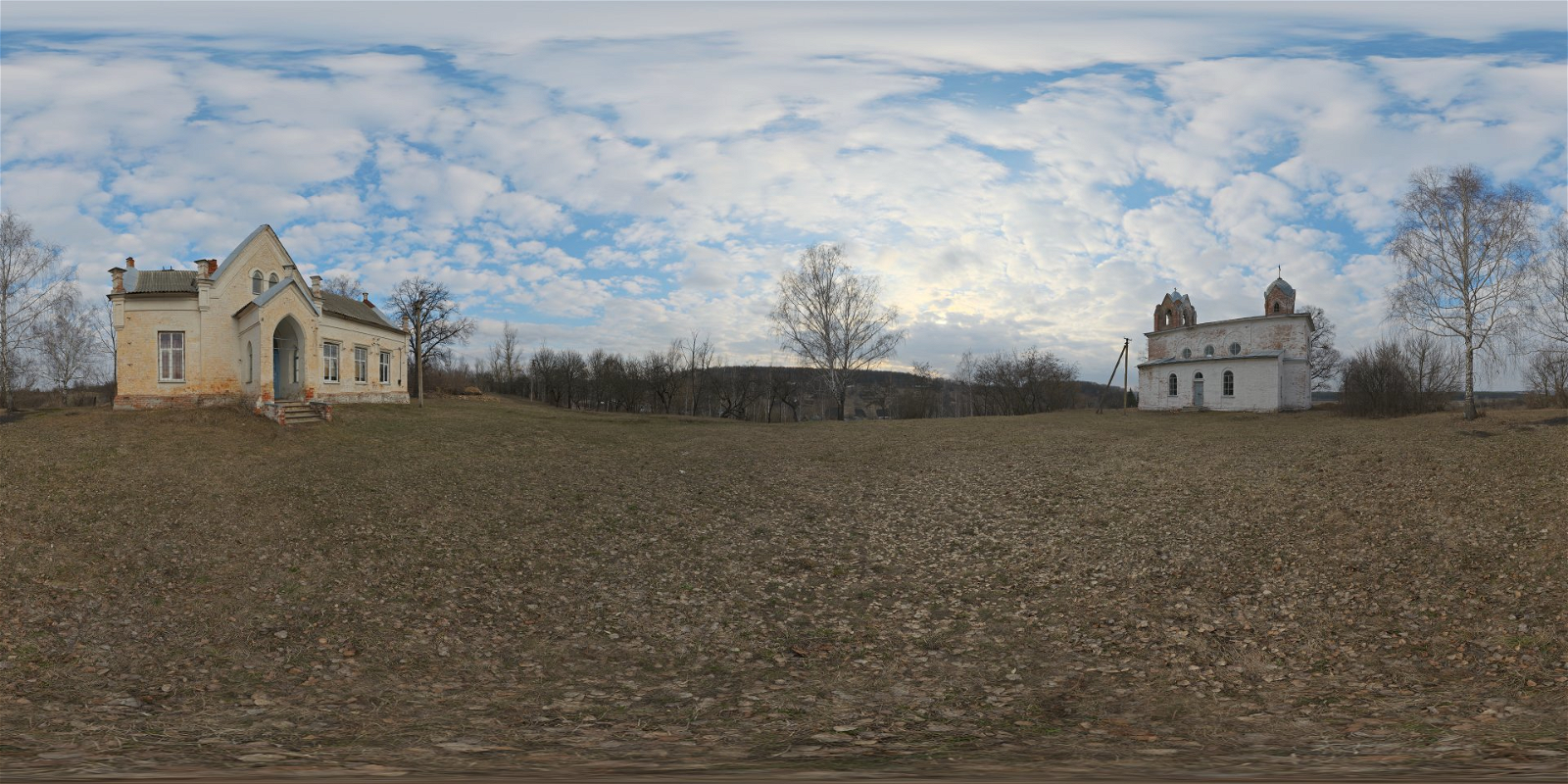 HDRI – Abandoned Church – nature - thumbnail 1