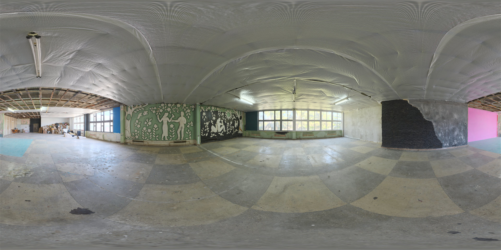 HDRI – Abandoned Factory Canteen 01 – urban - thumbnail 1