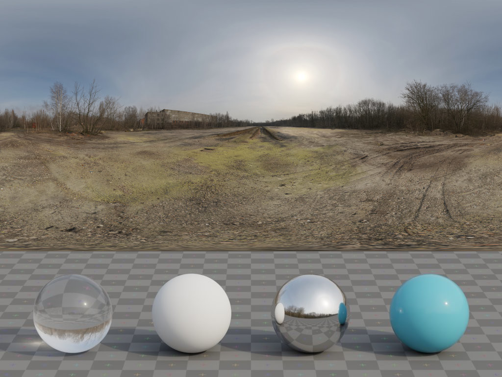 HDRI – Abandoned Hopper Terminal 03 – nature - thumbnail 3