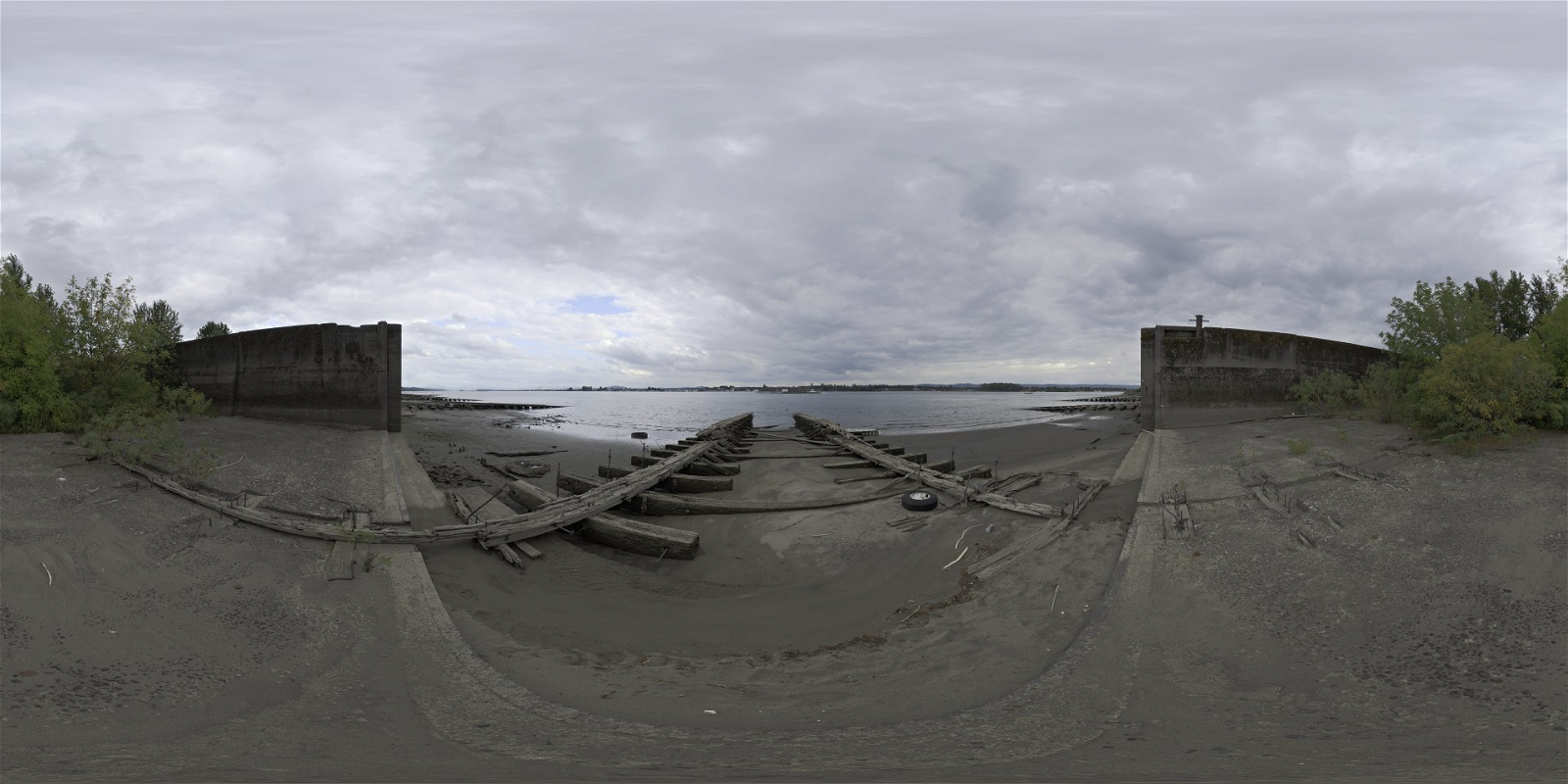 HDRI – Abandoned Slipway – urban - thumbnail 1