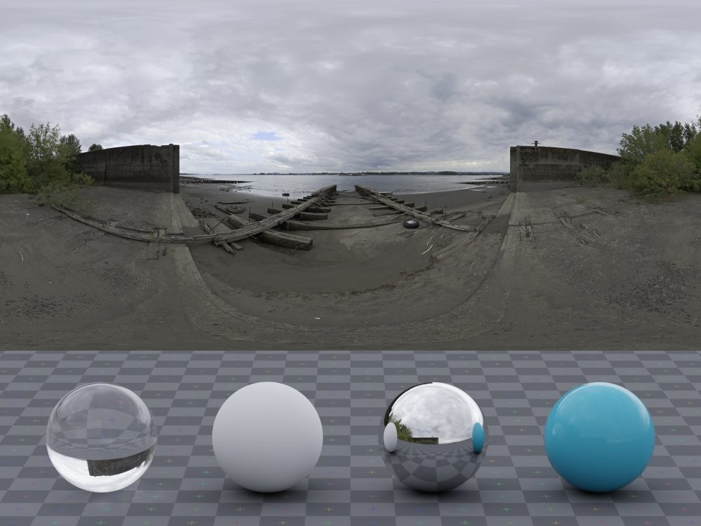 HDRI – Abandoned Slipway – urban - thumbnail 3