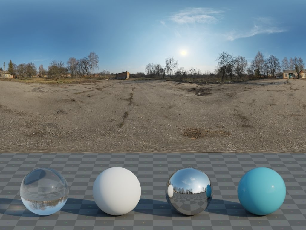 HDRI – Abandoned Tank Farm 01 – urban - thumbnail 3