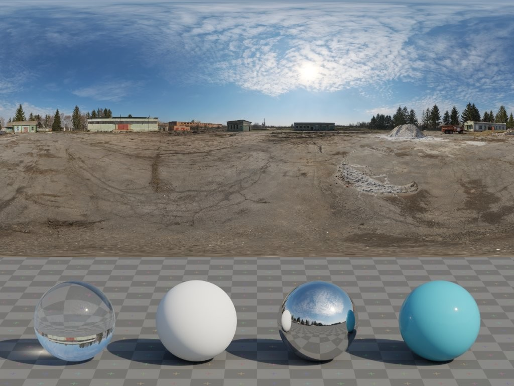 HDRI – Abandoned Tank Farm 03 – skies - thumbnail 3