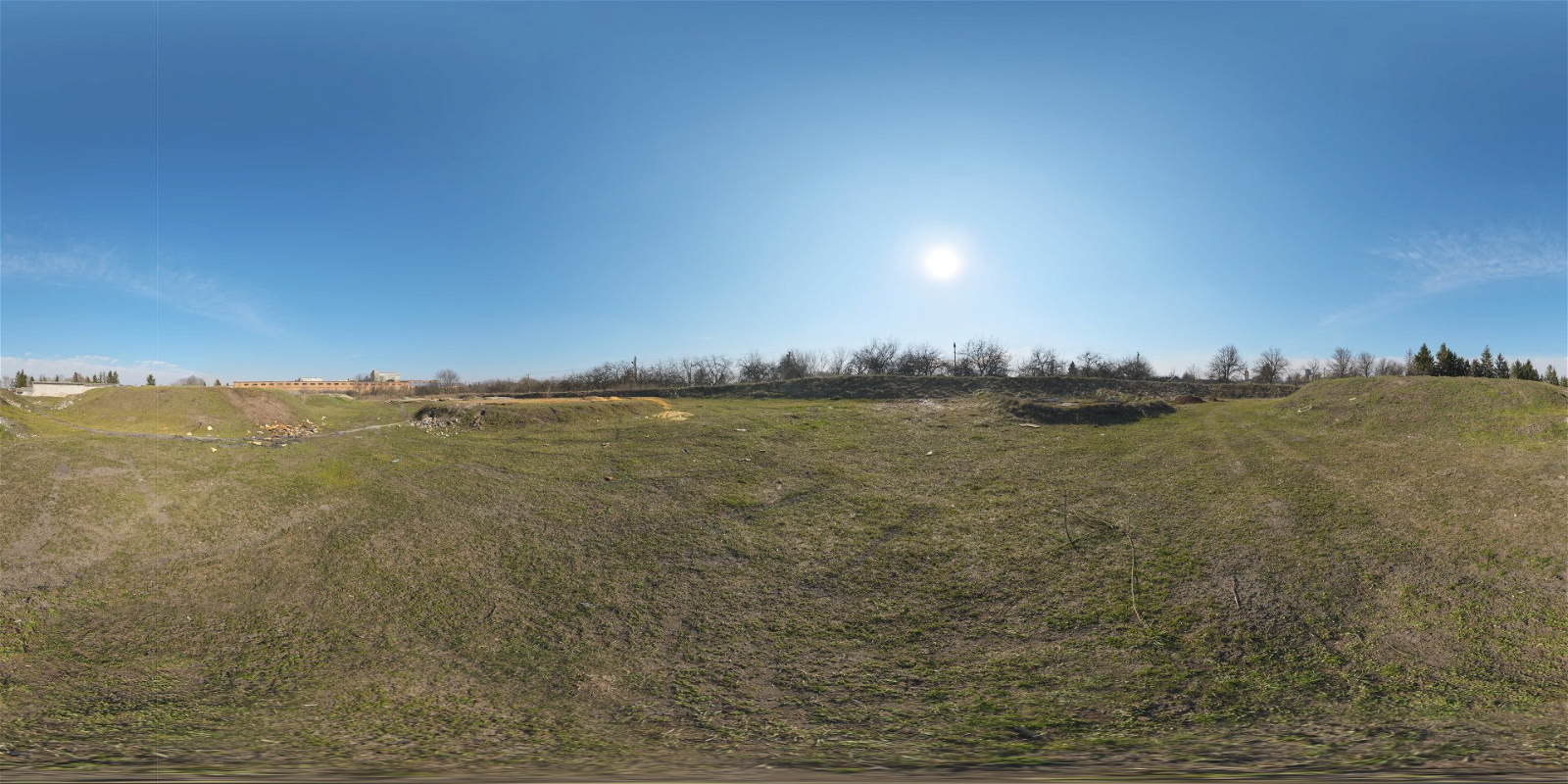 HDRI – Abandoned Tank Farm 04 – skies - thumbnail 1