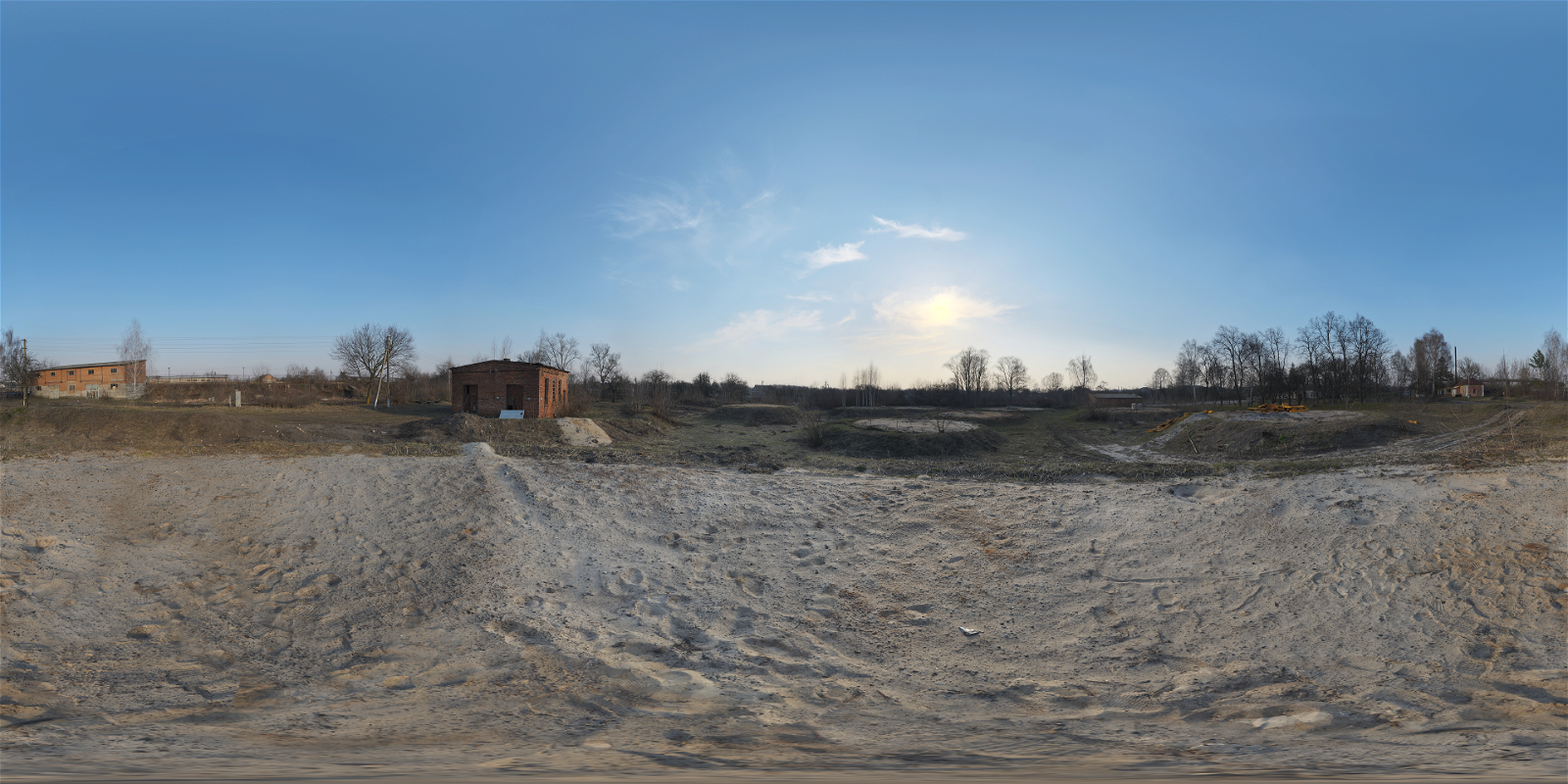 HDRI – Abandoned Tank Farm 05 – nature - thumbnail 1