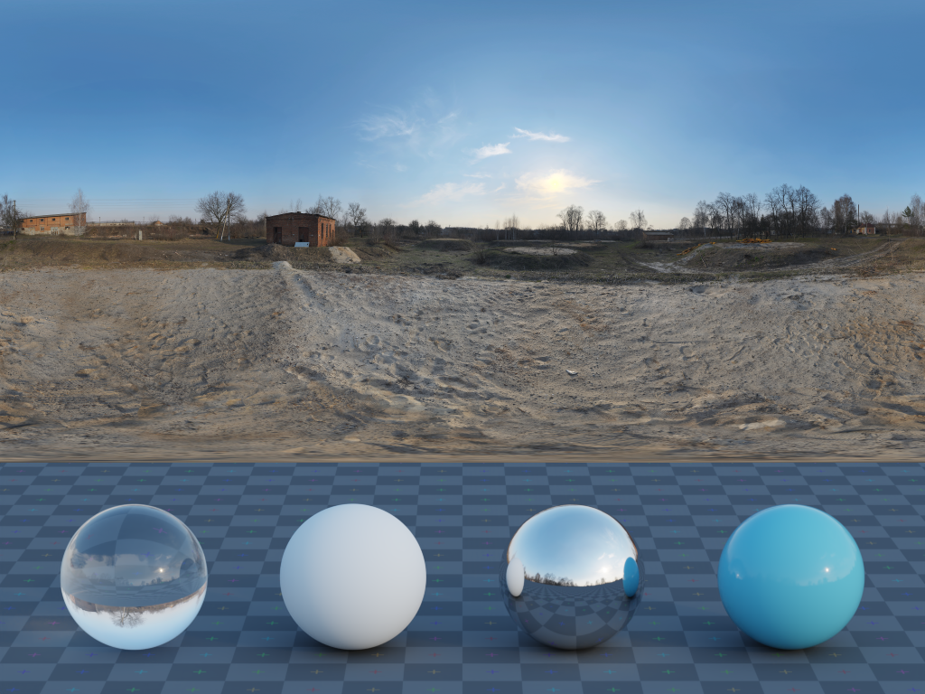 HDRI – Abandoned Tank Farm 05 – nature - thumbnail 3