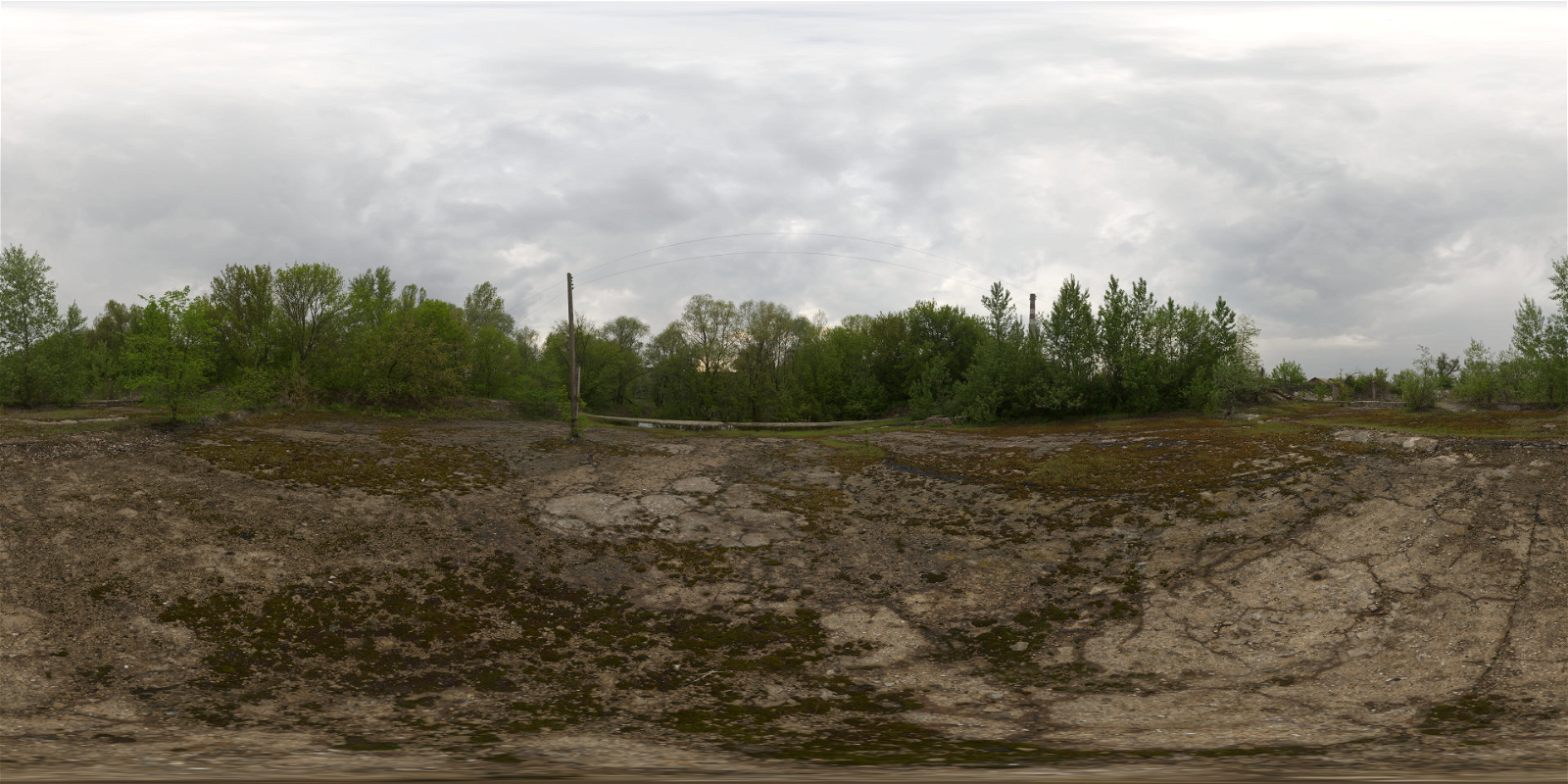 HDRI – Abandoned Waterworks – nature - thumbnail 1