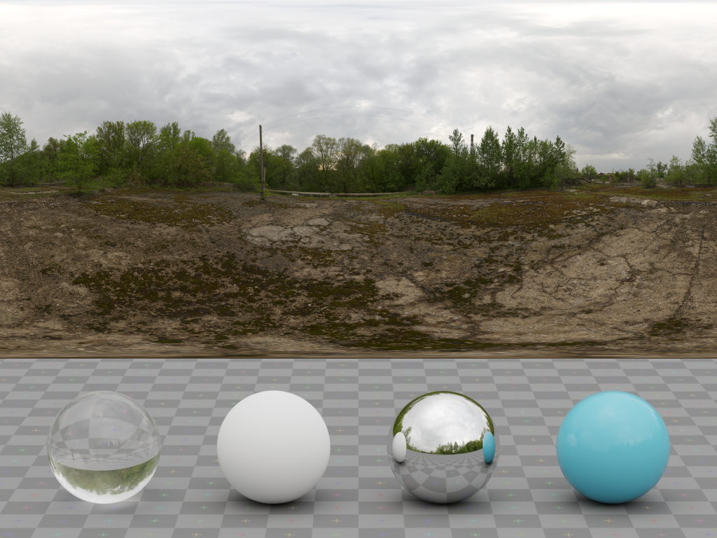 HDRI – Abandoned Waterworks – nature - thumbnail 3