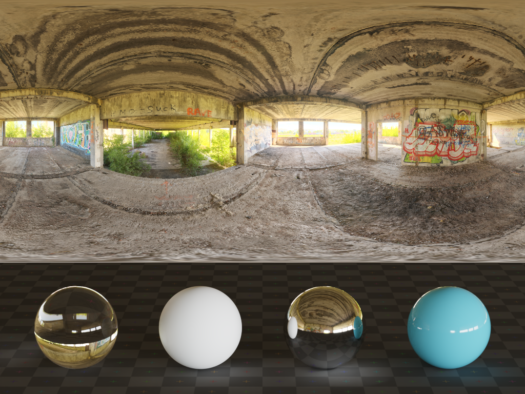 HDRI – Abandoned Workshop 02 – nature - thumbnail 3