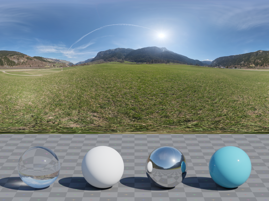 HDRI – Alps Field – outdoor - thumbnail 3