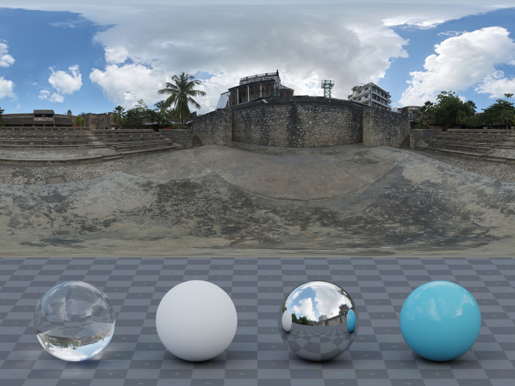 HDRI – Amphitheatre Zanzibar Fort – outdoor - thumbnail 3