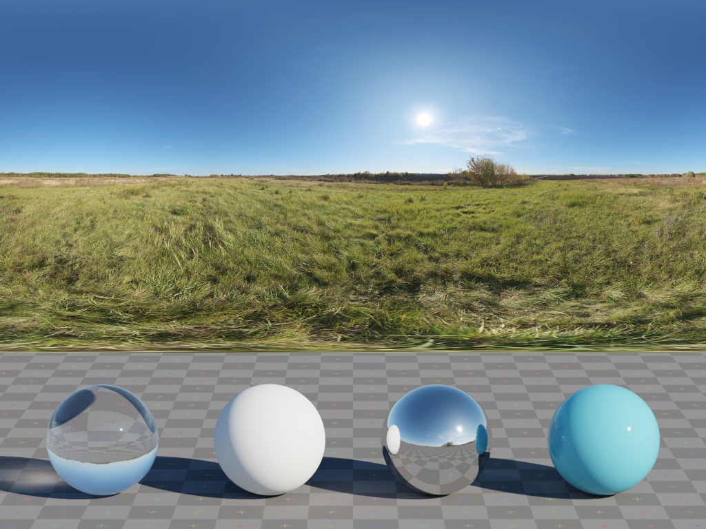 HDRI – Autumn Field – natural light - thumbnail 3