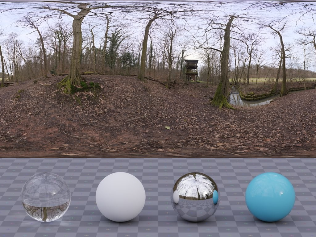 HDRI – Autumn Forest 03 – nature - thumbnail 3