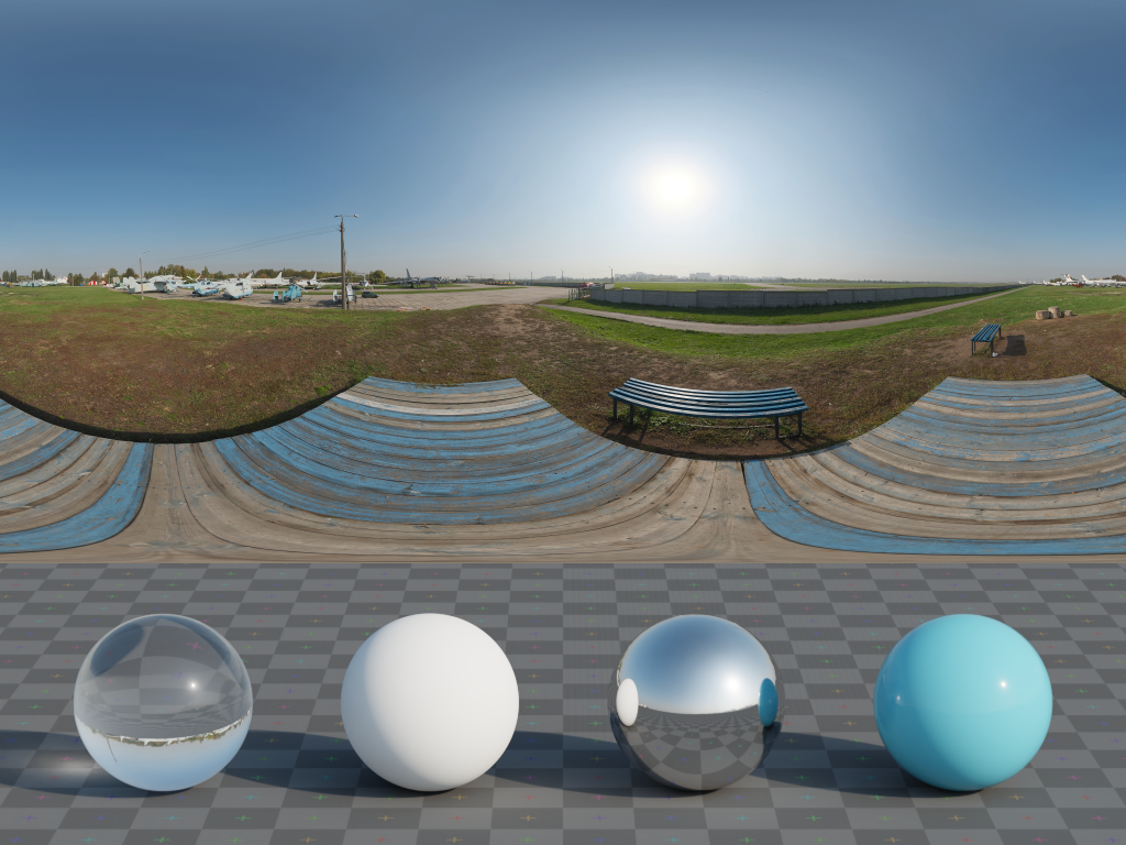 HDRI – Aviation Museum Hill – outdoor - thumbnail 3