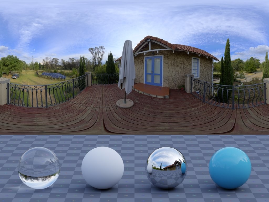 HDRI – Balcony – nature - thumbnail 3