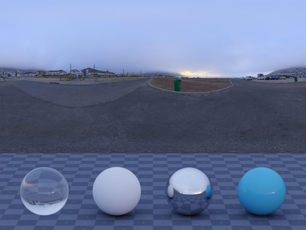 HDRI – Beach Parking – skies - thumbnail 3