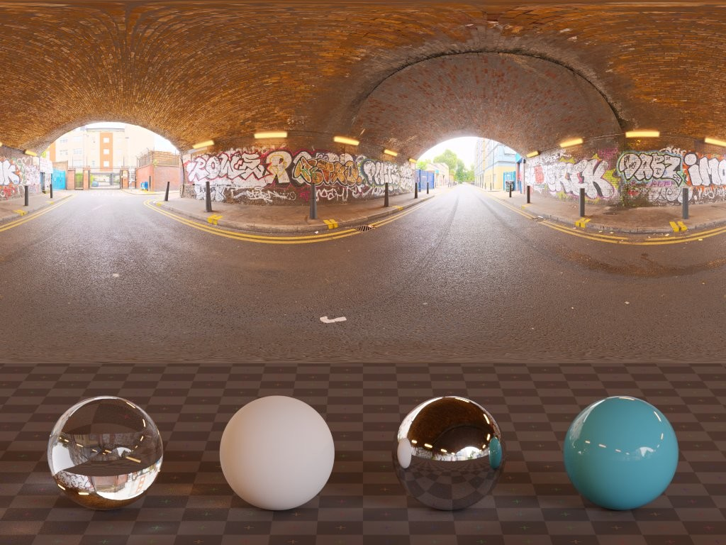 HDRI – Birbeck Street Underpass – urban - thumbnail 3