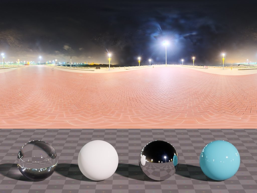 HDRI – Blue Lagoon Night – urban - thumbnail 3