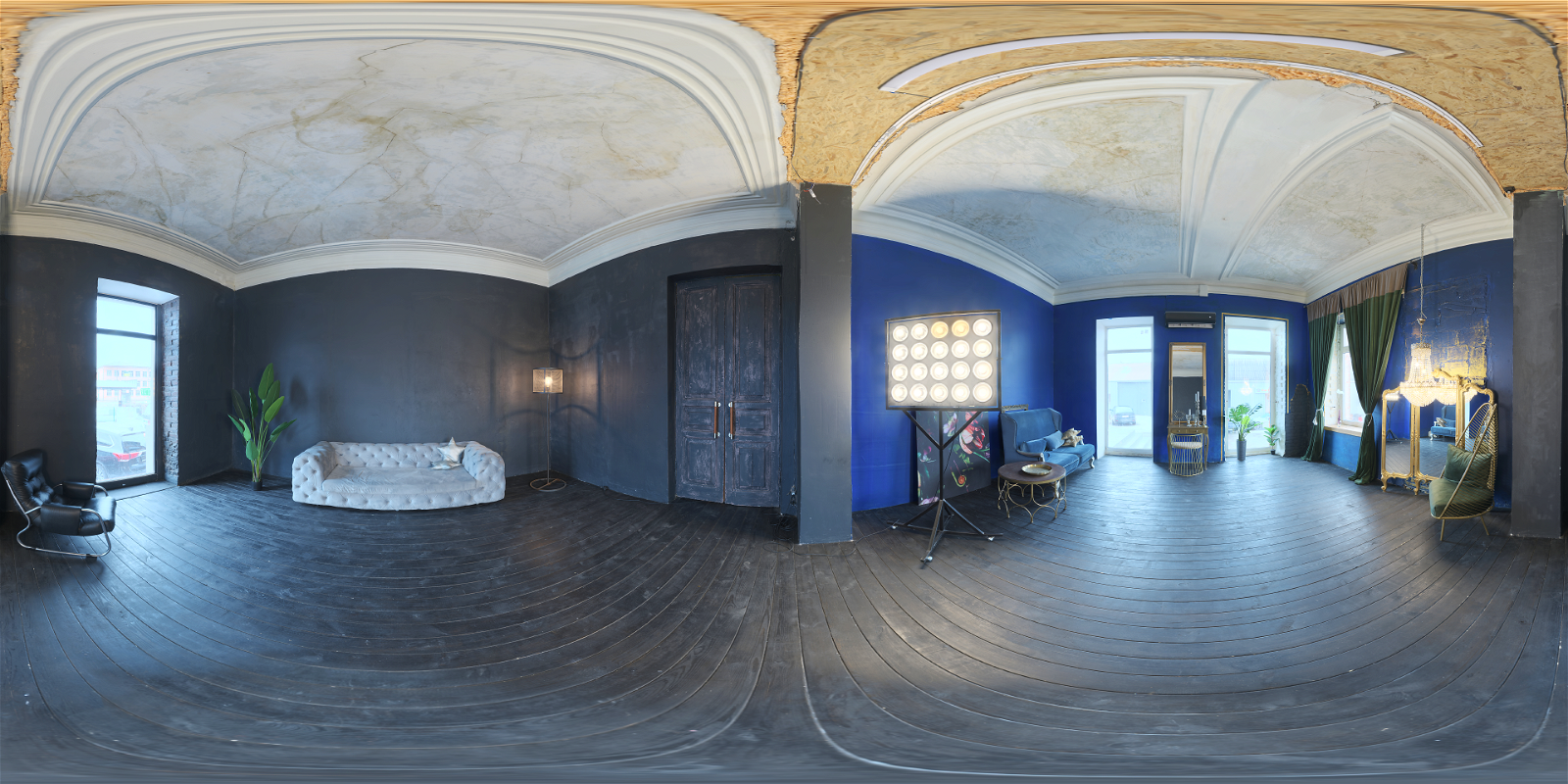 HDRI – Blue Photo Studio – indoor - thumbnail 1