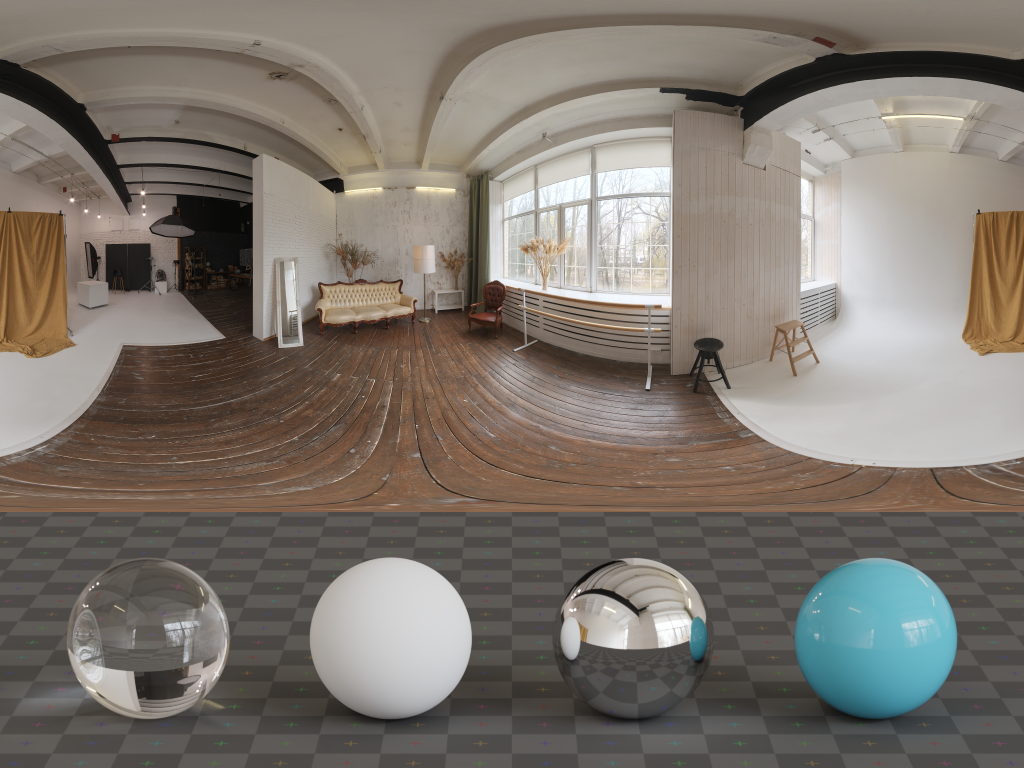 HDRI – Brown Photostudio 01 – urban - thumbnail 3