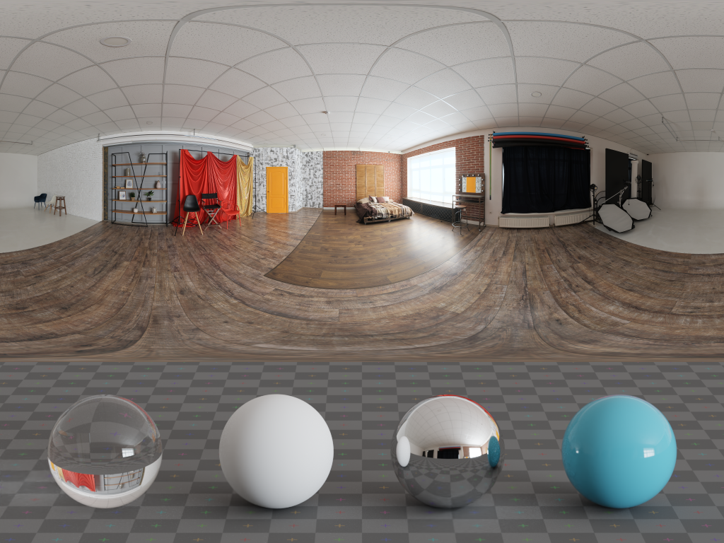 HDRI – Brown Photostudio 07 – studio - thumbnail 3