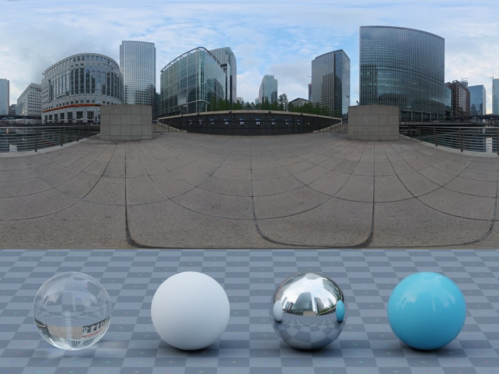 HDRI – Canary Wharf – urban - thumbnail 3