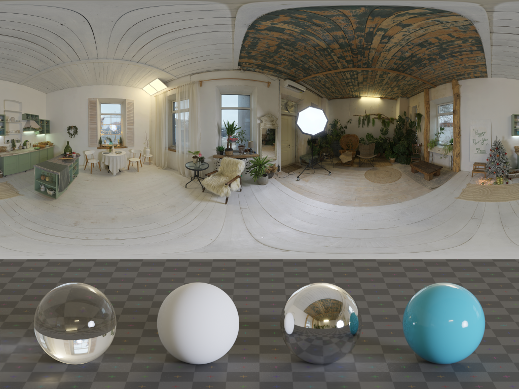 HDRI – Christmas Photo Studio 07 – studio - thumbnail 3