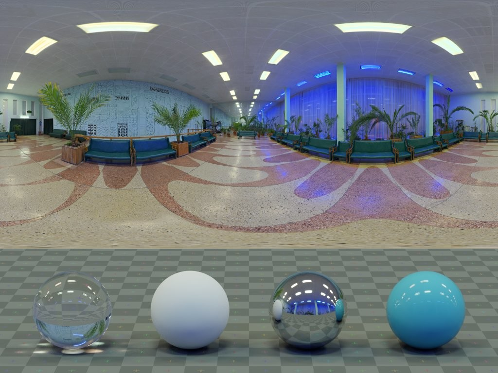 HDRI – Cinema Lobby – urban - thumbnail 3