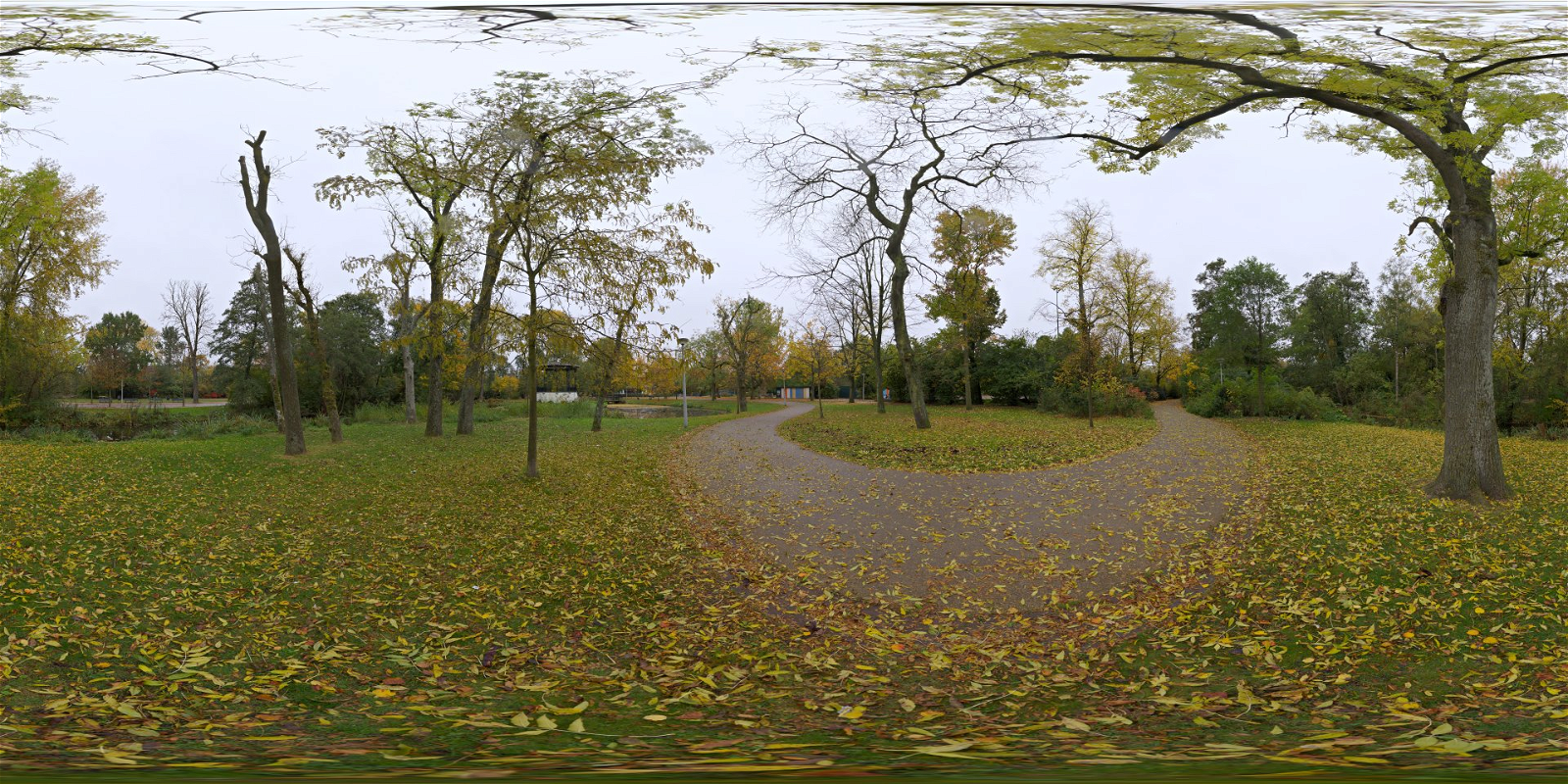 HDRI – Cloudy Vondelpark – nature - thumbnail 1