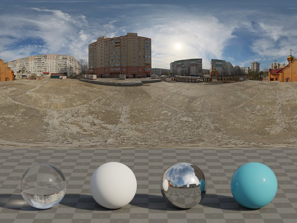 HDRI – Construction Yard – urban - thumbnail 3