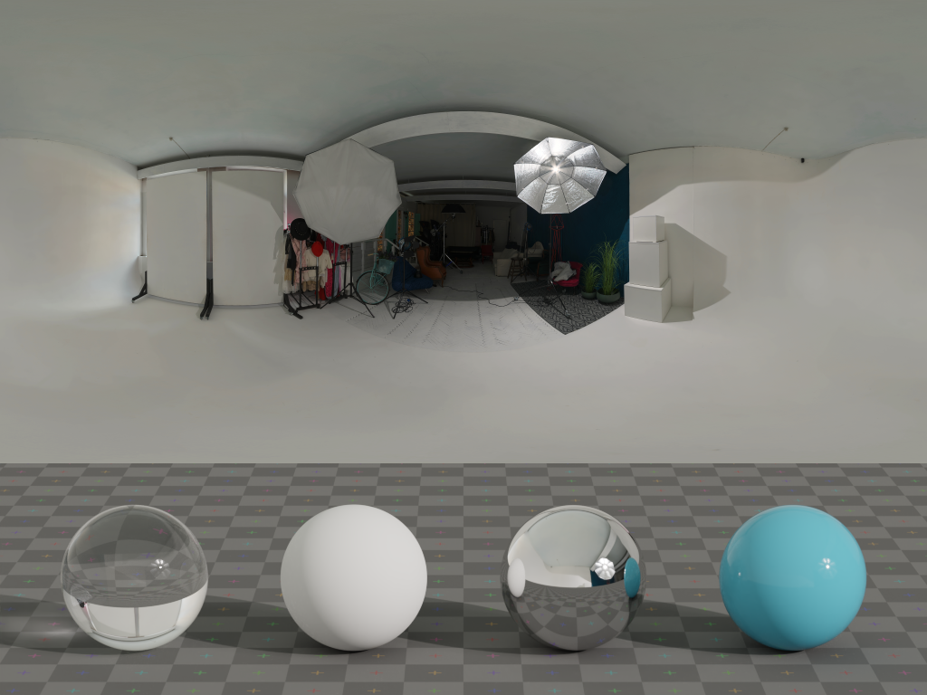 HDRI – Cyclorama Hard Light – indoor - thumbnail 3