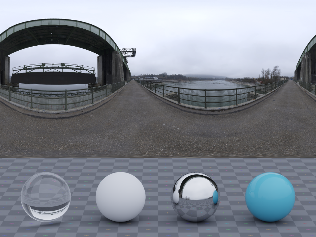 HDRI – Dam Bridge – natural light - thumbnail 3