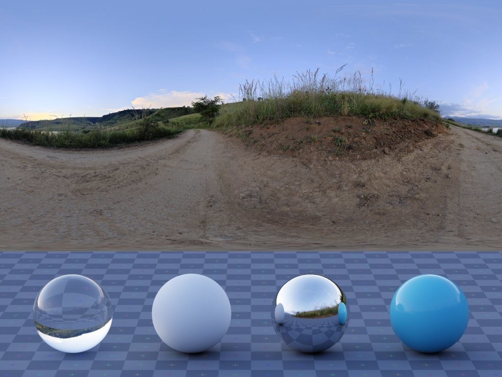 HDRI – Dam Road – nature - thumbnail 3